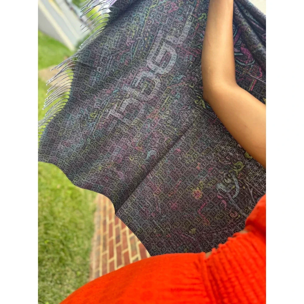 Tipper Double sided Pashmina EDM RAVE